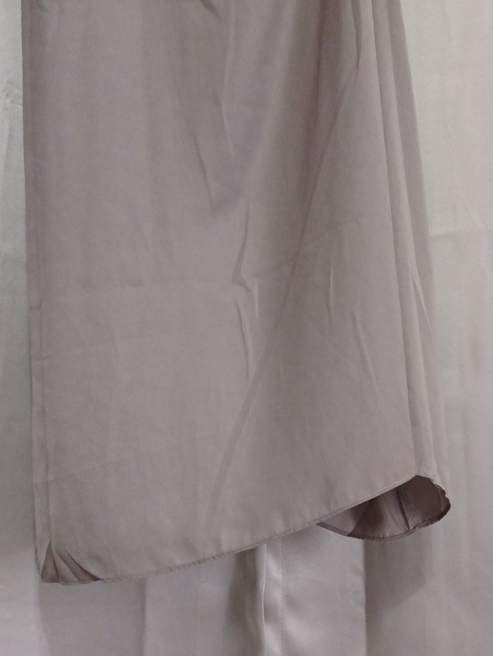 Refinity Taupe Slip Midi Dress Twist Front Detail Boho Chic NWT Plus Size 18 - Picture 8 of 14